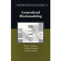 Generalized blockmodeling一般化单元模型