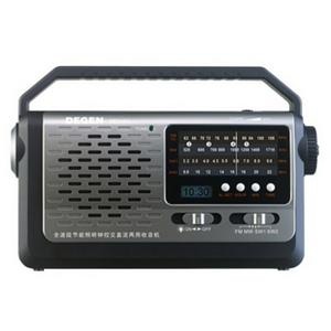 德劲 DE319A/DE-319A 指针式节能照明钟控交直流两用收音机
