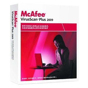 McAfee 迈克菲杀毒软件VirusScan Plus 2009