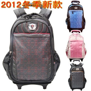 2011新款迪士尼米奇中小学生拉杆书包SM80205