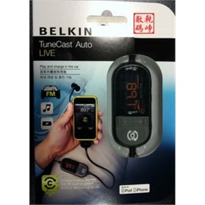 新品 贝尔金ipod/iphone 新款二合一 车载音乐精灵