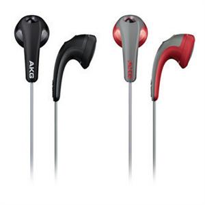 AKG K315P 耳塞式耳机 超重低音!兼容iphone!红宝石色/黑色