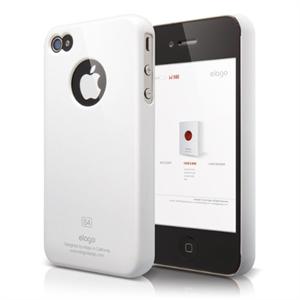 新款韩国Elago S4 Glide iphone 4外壳 彩壳 保护套 白黑亮面