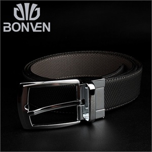 BONVEN/邦纹 转转 进口牛皮 真皮男正品皮带腰带 特价促销 新品