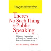 There's No Such Thing as Public Speaking(ISBN=9780735204157)