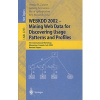 2002网络挖掘技术会议WEBKDD 2002 - Mining Web Data for Discovering Usage Patterns and Profiles