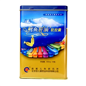 首儿鳕鱼肝油 0.5g/粒*60粒/盒