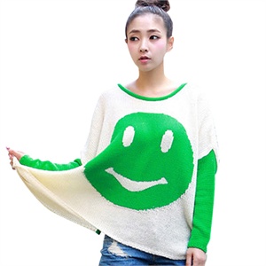 韩都衣舍 韩国春季女装新品女圆领开衫针织衫DQ1322