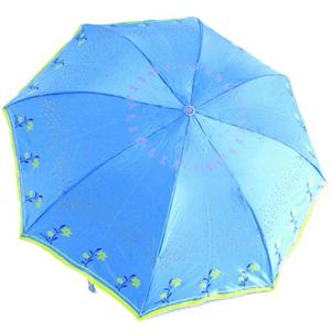 天堂伞 三折 超强 防晒 晴雨伞 生态家园 3308E