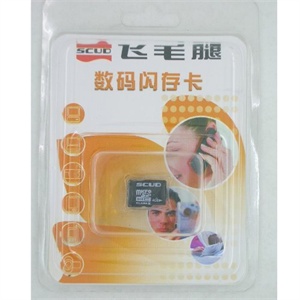 [当当销售配送]飞毛腿 4G TF内存卡microSD送精美读卡器(精装)