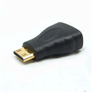 质量超赞 HDMI转Mini HDMI 迷你 转接头 镀金插头