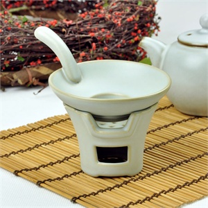 莫耶 汝瓷茶道零配 茶具茶漏 SCL1120-月白