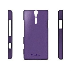 Metal-Slim 色彩系列 Sony Xperia S LT26i保护壳 紫色
