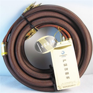 秋叶原 LB-5109 发烧级单晶铜喇叭线 音响线 2.5米