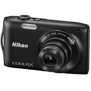 尼康 Nikon S3300 赠8GSD卡+原装EL19电池+包+读卡器+贴膜+三脚架
