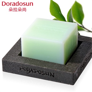 货到付款！朵拉朵尚天然绿茶杀菌皂消炎杀菌消痘保湿强效正品