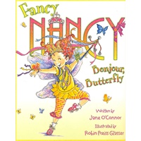 Fancy Nancy Bonjour. Butterfly有趣的南希和蝴蝶