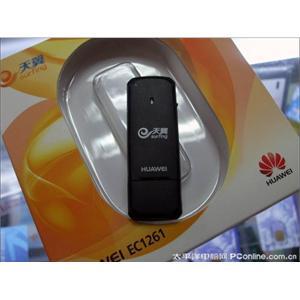 华为EC1261 电信天翼定制 USB接口3G/EVDO/CDMA 3G无线上网卡
