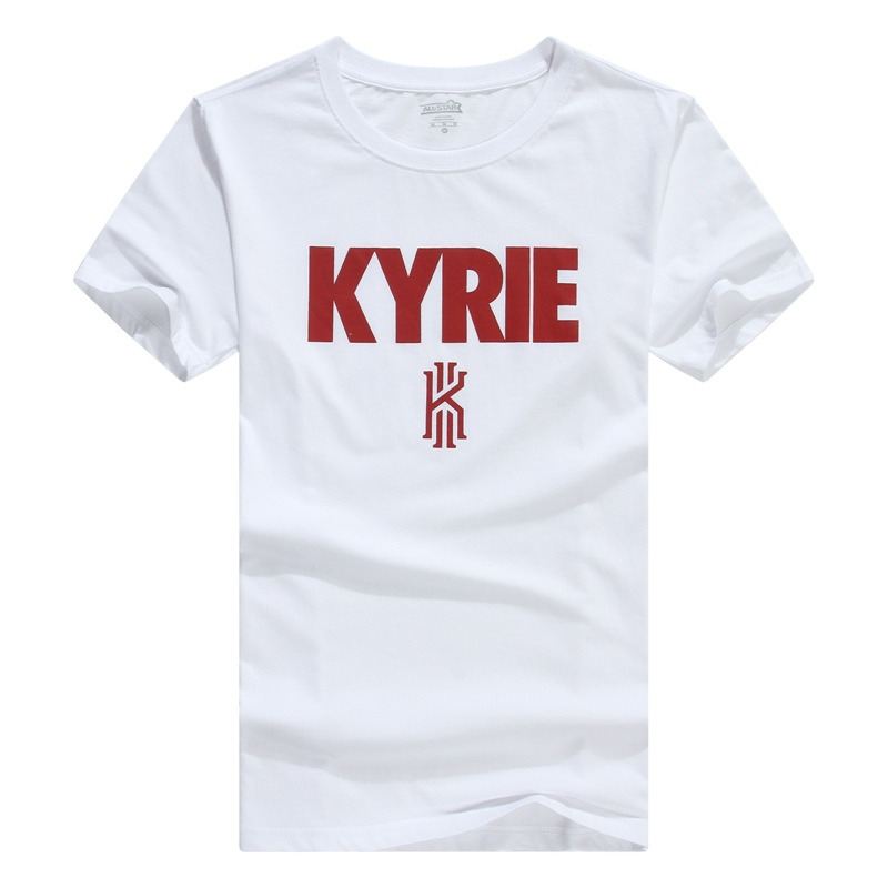 【【货到付款】骑士队凯里欧文新标志短袖T恤