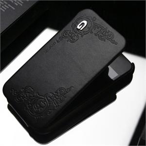 韩国 SGP Gariz Edition iphone 4 皇室奢华 真皮套 花纹G标黑