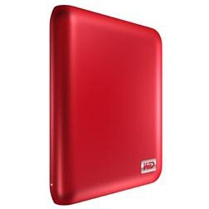 [当当销售配送]WD 西部数据 My Passport Essential SE系列 2.5英寸 750G 红色 USB3.0 移动硬盘 WDBACX7500ARD