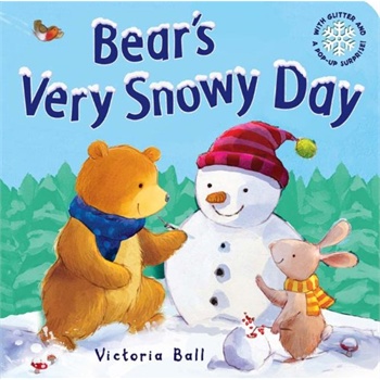 [英文原版]bear"s very snowy day小熊的雪天victoria