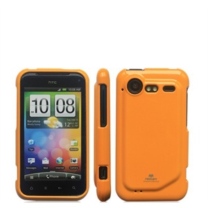 韩国手机壳htcg11手机套IncredibleS保护套s710e mercury套(黄色)
