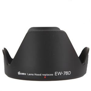 锐玛 EIRMAI EW-78D 遮光罩 适用佳能 18-200镜头 可反扣 莲花型