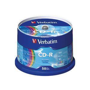 威宝 CD-R 52速 700M 全球包装 五彩系列 灵雅凤 桶装50片 刻录盘