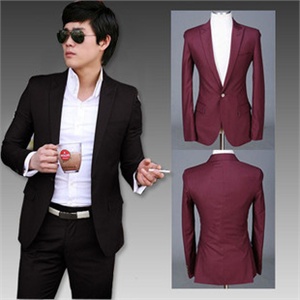 2012春装新款英伦气质一粒扣修身免烫休闲西服209-6132