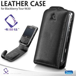 卡登仕 黑莓 9630 原装皮套 Tour 真皮 上下开 带腰夹 手机套