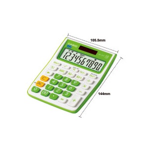 【正规授权经销商】原装正品CASIO卡西欧MS-10VC-GN商务式计算器