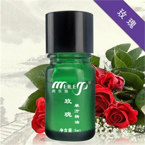 美乐雅100%纯玫瑰单方精油5ml 祛皱美白 安抚情绪 补水抗衰老