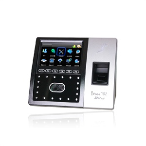 中控iFace702人脸识别考勤机 人脸打卡机 指纹考勤 考勤门禁终端