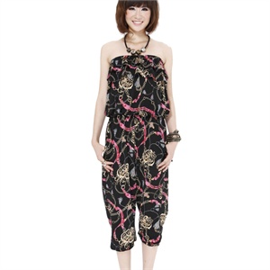 TT.COLOR 2012 新款 女装 夏季必备 时尚印花连体裤 连身裤K31