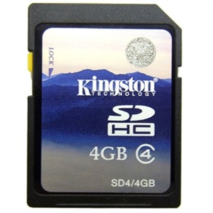 最新款！金士顿 4GB 4G SD HC卡 class4速 终身质保 放心购买！