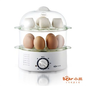Bear/小熊DZG-301电蒸锅 电蒸笼 煮蛋器 双层容量