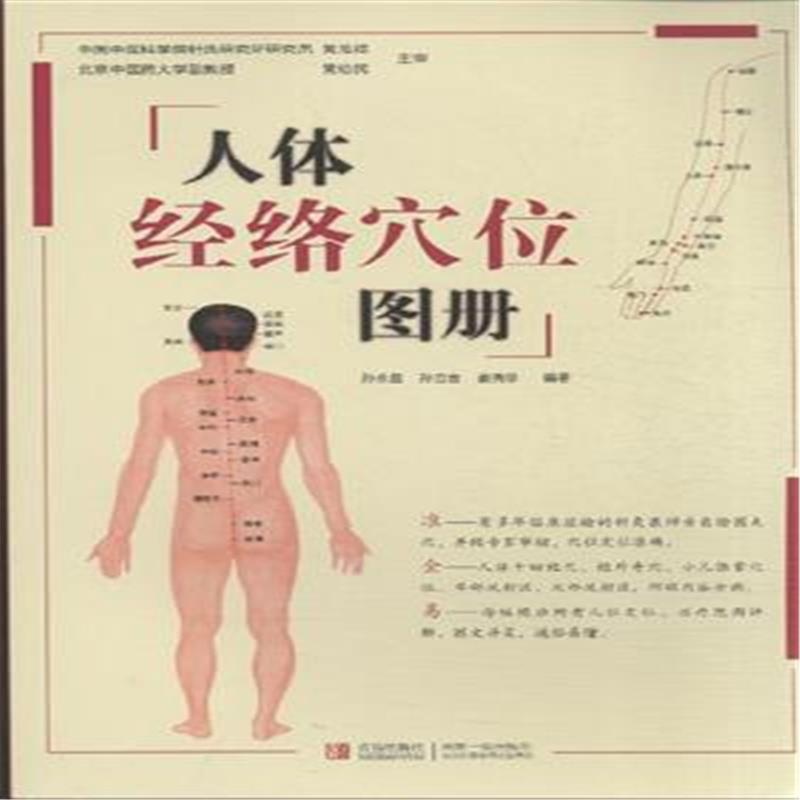 【人体经络穴位图册( 货号:754369356)图片】