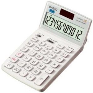CASIO卡西欧JW-200TV可调视角计算器 莹白/醇红/黑色