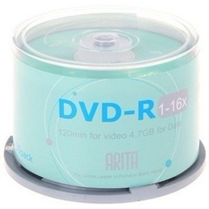铼德（Arita）/DVD-R 1-16速 4.7G e时代系列 缩装50片 刻录光盘