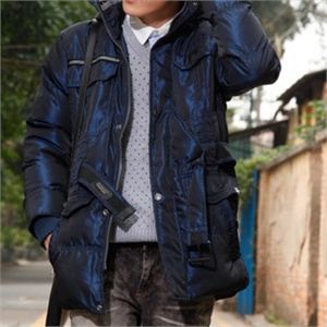 【品牌直供】ppz男装连帽棉衣保暖男士棉服FW-3018