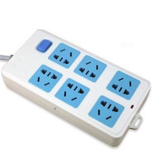 公牛6孔插座（GN-109K) 3米