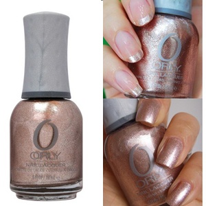 ORLY 奥利甲油 40293 Foil Fx 闪电金属系类 玫瑰金 18ML 指甲油