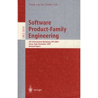 Software Product-Family Engineering软件产品家族工程/会议录