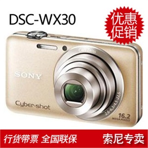 索尼 W390 数码相机+4GB存储卡 相机包 读卡器 贴膜 原装BN1电池