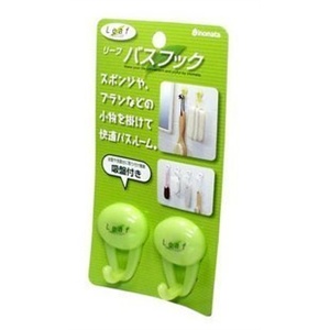 塑料钩 塑料吸壁小挂钩 leaf 6200