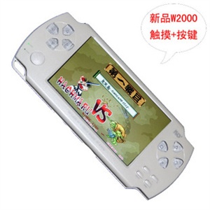 {当当价} 可欧 W2000 MP4 MP5 1080P高清触摸 PSP游戏机 4G