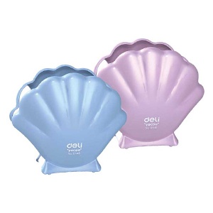 得力文具 办公用品 9148 贝壳笔筒