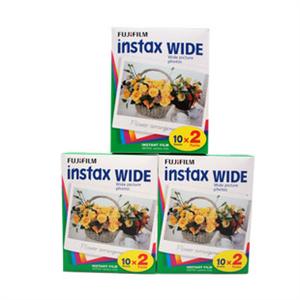 富士 拍立得 一次成像 宽幅相纸 instax210相纸（20张） 3盒装