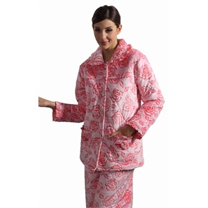 轩靓品牌 秋冬装 三层超厚天鹅绒 可爱女士夹棉睡衣 家居服91132
